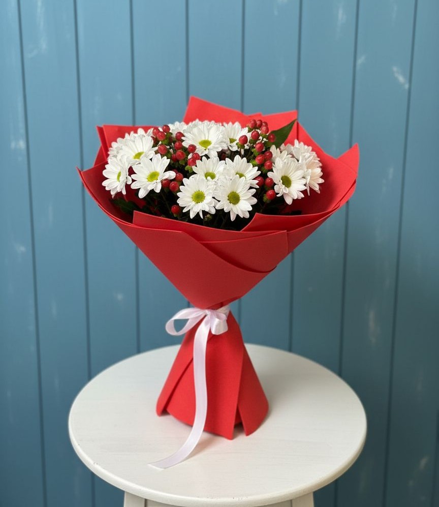 Букет цветов из: Хризантемы в Ермаковском