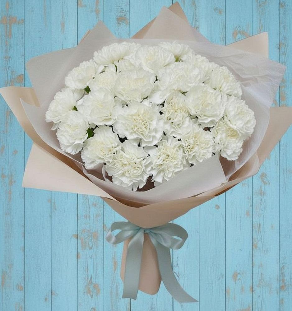 Букет цветов из: Гвоздики в Ермаковском