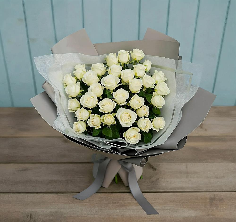 Букет Белоснежная нежность в Ермаковском