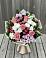 Букет цветов из: Альстромерии, Гвоздики, Розы и Хризантемы в Ермаковском