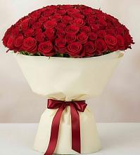 Букет 101 Красная роза Милано в Ермаковском