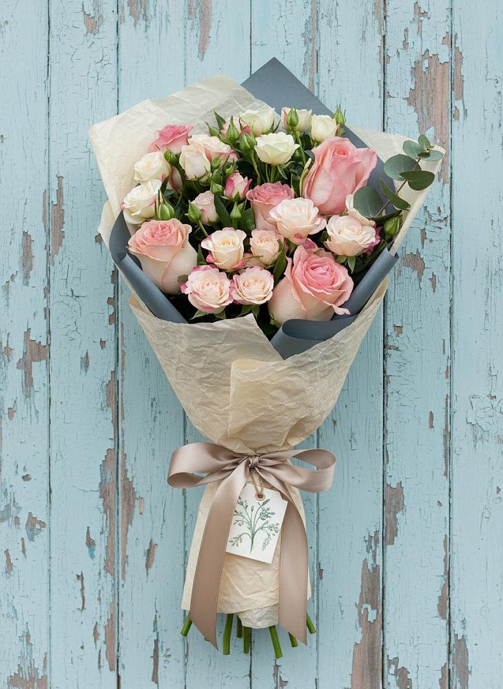 Букет цветов из: Розы в Ермаковском