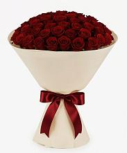 Букет 101 Бордовая роза Блэк Бакарра в Ермаковском