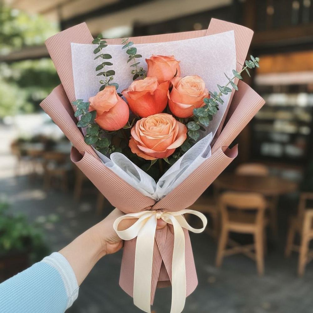 Букет цветов из: Розы в Ермаковском