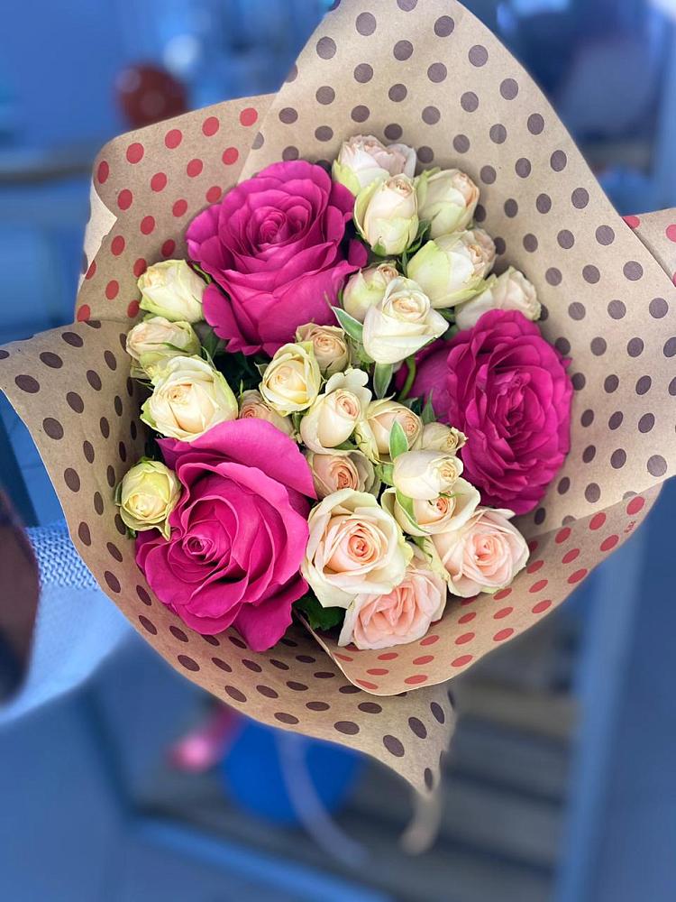 Букет цветов из: Розы в Ермаковском