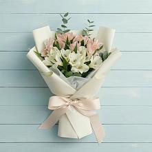 Букет цветов из:  Альстромерии #REPLACE_PRED# Ермаковском