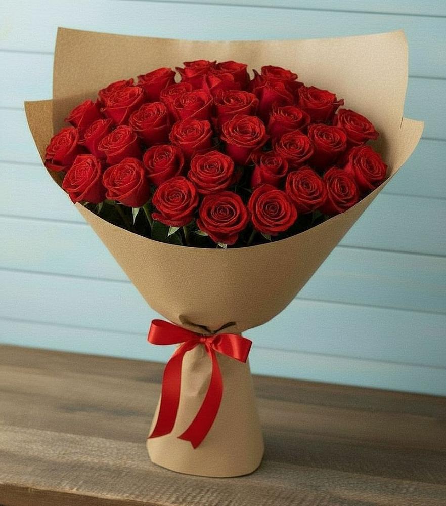 Букет Красные розы Милано в Ермаковском