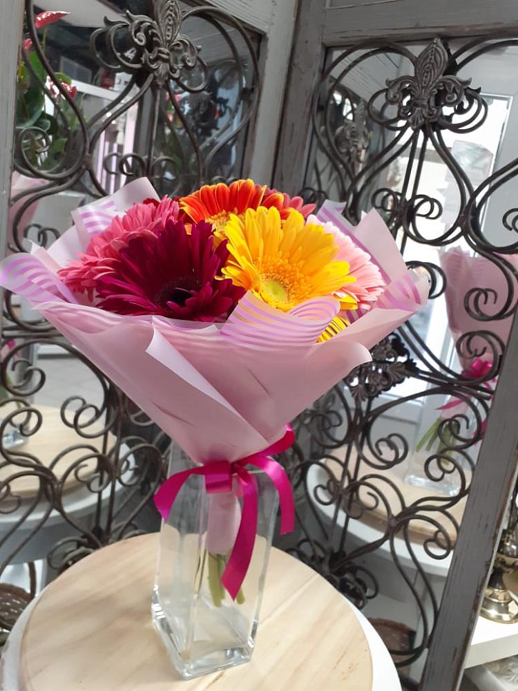 Букет цветов из: Герберы в Ермаковском