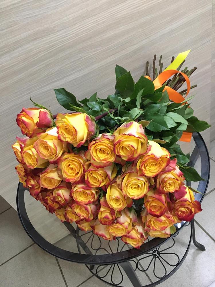 Букет Желтые розы в Ермаковском