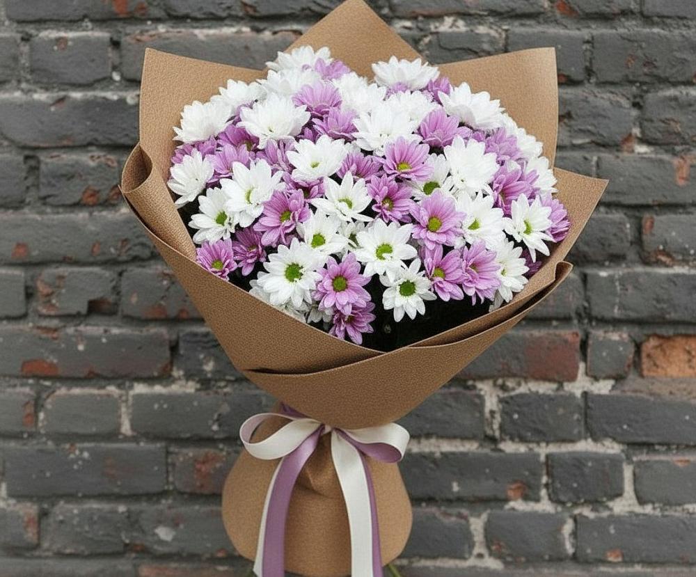 Букет цветов из: Хризантемы в Ермаковском