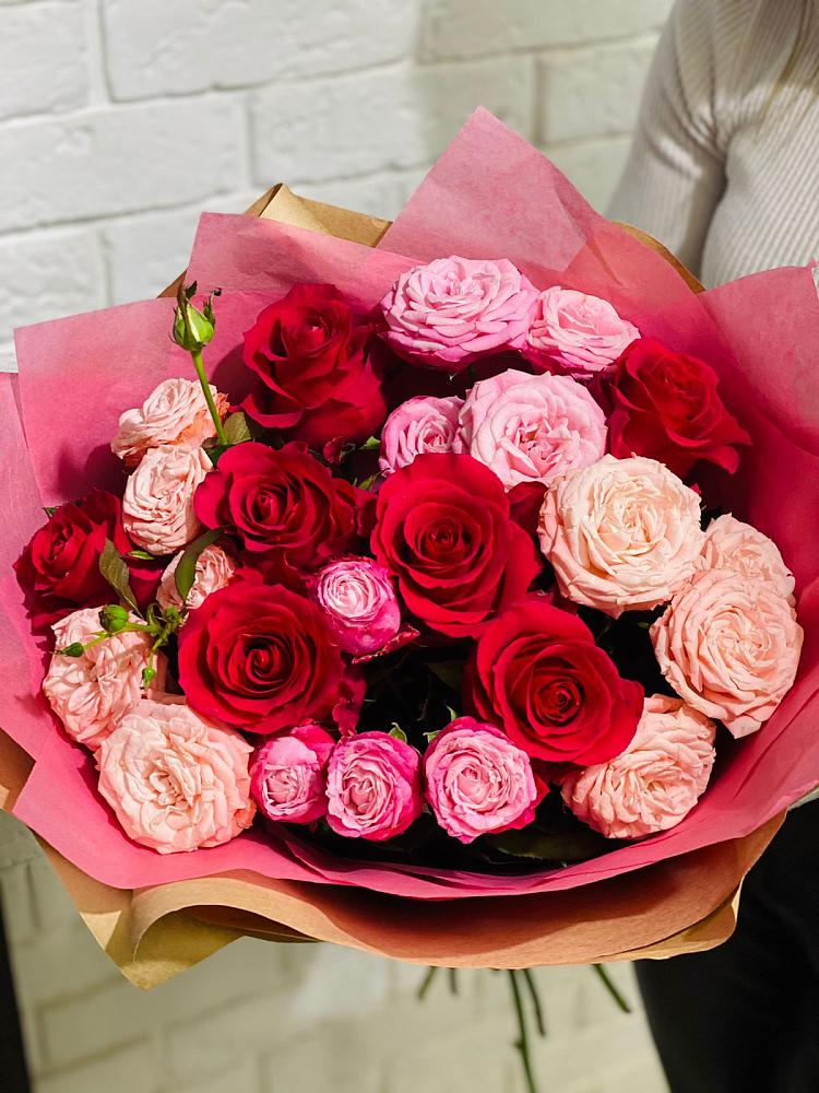 Букет цветов из: Розы в Ермаковском