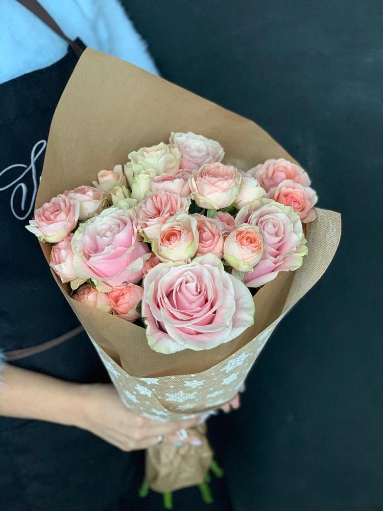 Букет цветов из: Хризантемы и Розы в Ермаковском