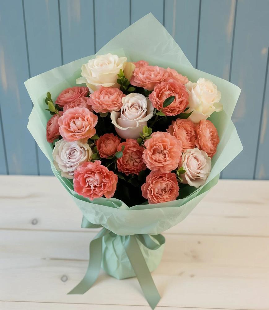 Букет цветов из: Розы в Ермаковском