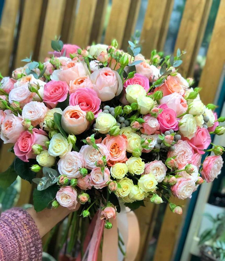 Букет цветов из: Розы в Ермаковском