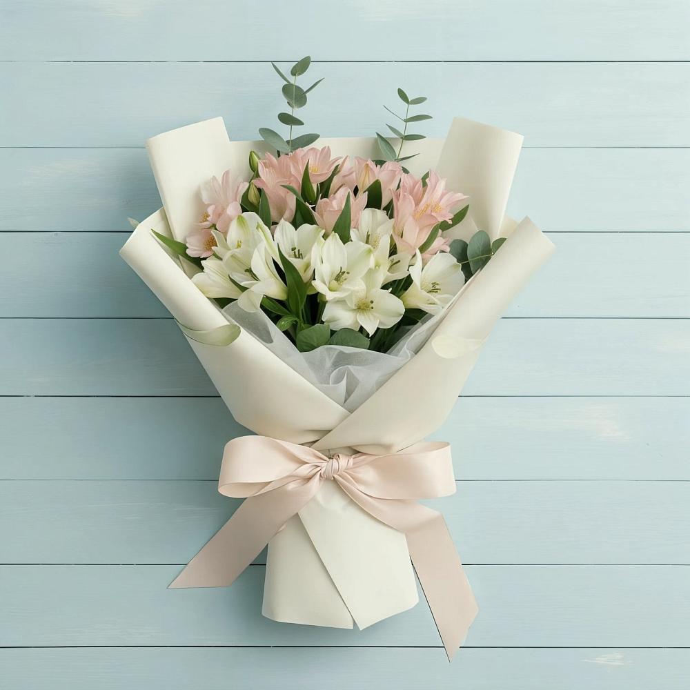 Букет цветов из: Альстромерии в Ермаковском