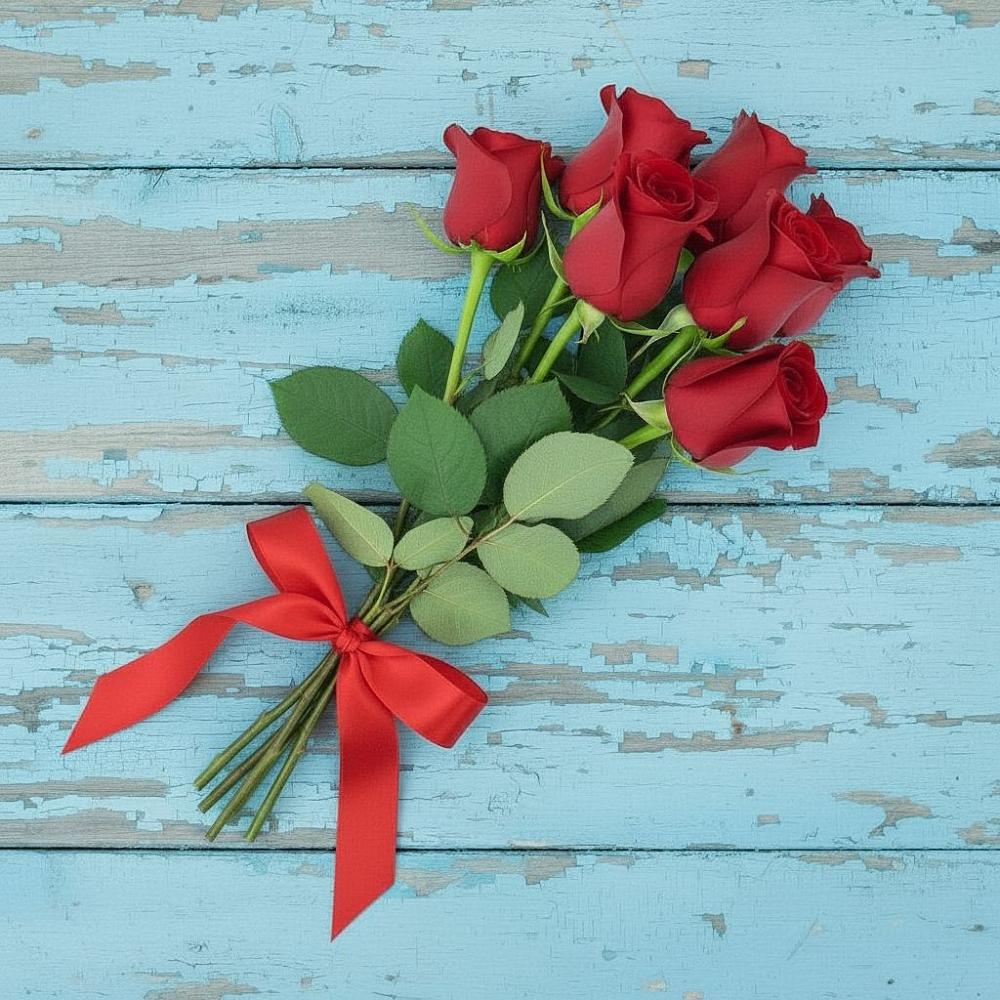 Букет Красные розы в Ермаковском