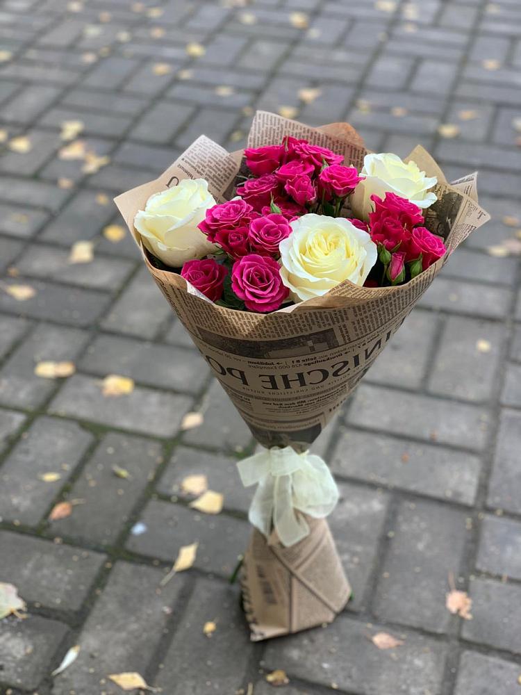 Букет цветов из: Розы в Ермаковском