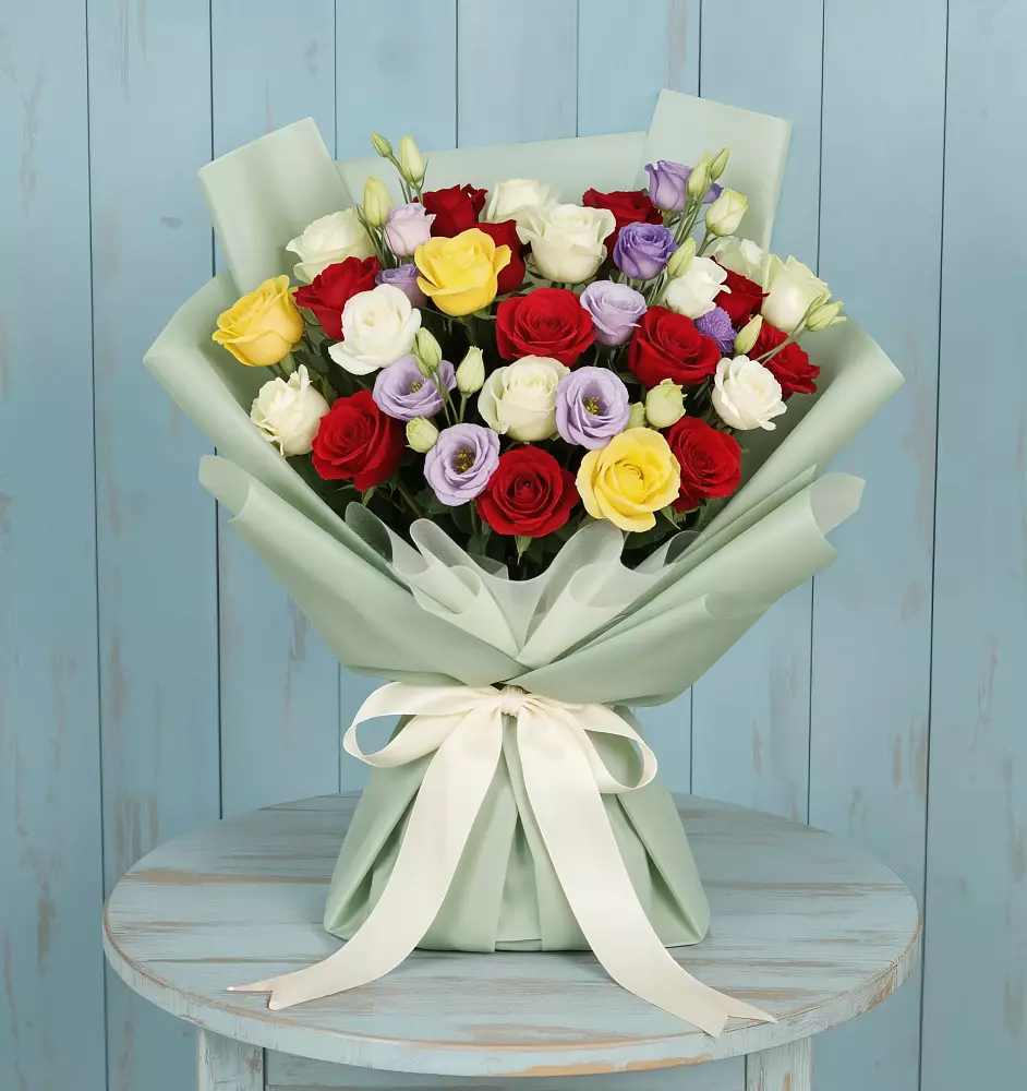 Букет цветов из: Розы в Ермаковском