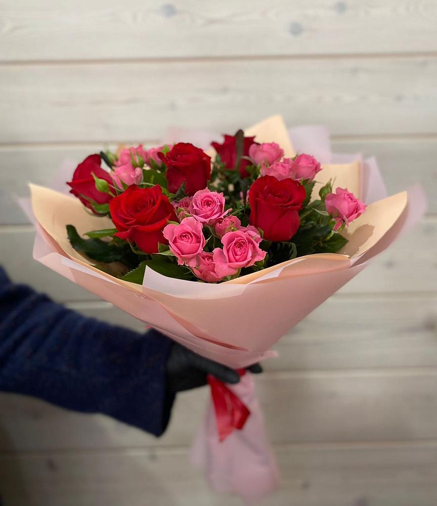 Букет цветов из: Розы в Ермаковском