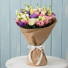 Букет цветов из:  Лизиантусы в Ермаковском
